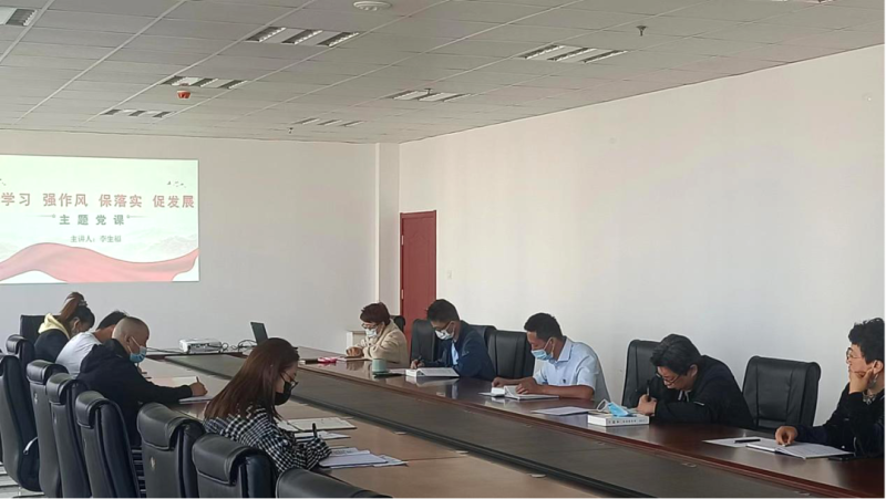 化工書院聯(lián)合黨支部開展轉(zhuǎn)作風、防風險、促發(fā)展系列工作